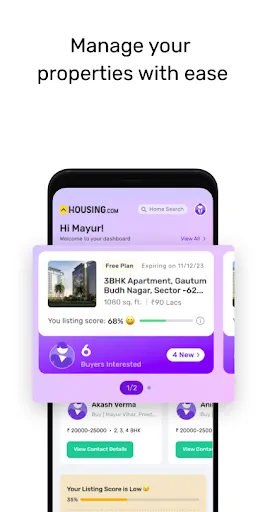 Скриншот 2 — Housing: Buy, Rent, Sell & Pay
