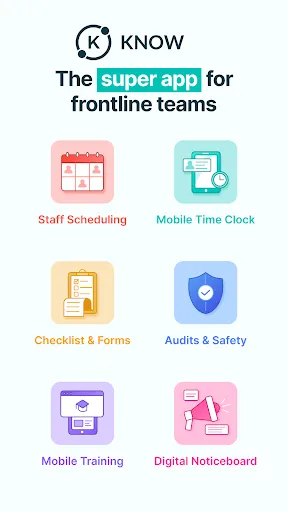 Скриншот 1 — KNOW - the frontline super-app