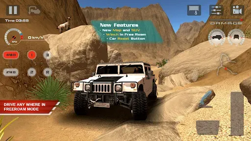 Скриншот 1 — OffRoad Drive Desert