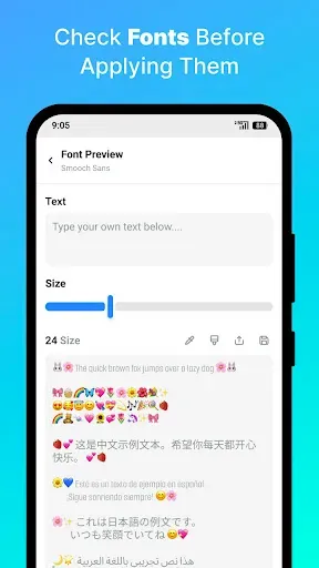Скриншот 4 — Fonts - Find, Install any Font