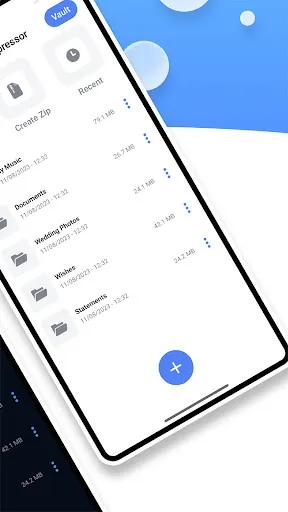 Скриншот 2 — Zip Extractor - RAR ZIP, UnZIP