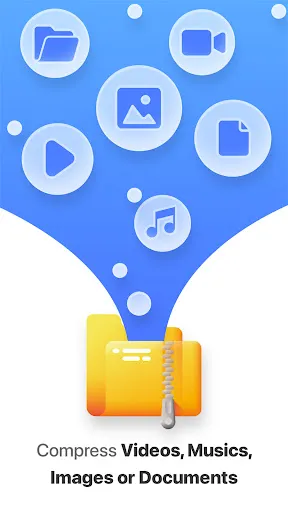 Скриншот 4 — Zip Extractor - RAR ZIP, UnZIP