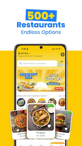 Скриншот 3 — Potafo: Food Delivery App
