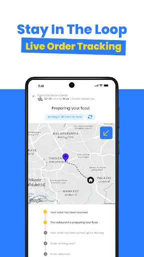 Скриншот 4 — Potafo: Food Delivery App