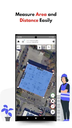 Скриншот 3 — GPS Land Measurement & Survey