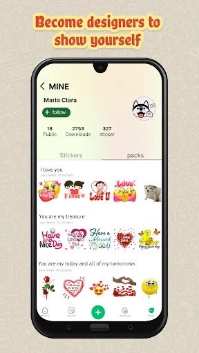 Скриншот 5 — 2026 HD sticker WAStickerApps