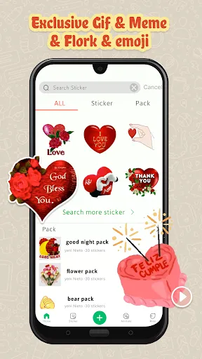 Скриншот 8 — 2026 HD sticker WAStickerApps