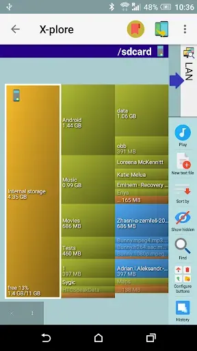 Скриншот 4 — X-plore File Manager