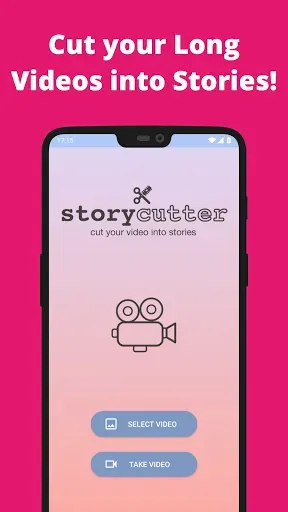 Скриншот 1 — Story Cutter: Длинное видео