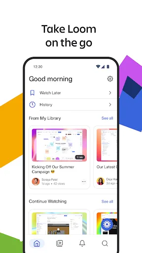 Скриншот 1 — Loom – Screen and Cam Recorder