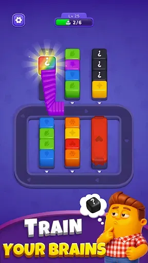 Скриншот 5 — Color Sort Loop: Card & Cube
