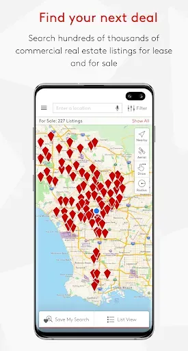 Скриншот 1 — LoopNet Real Estate