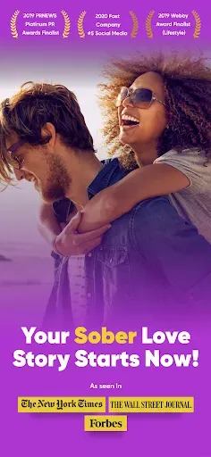Скриншот 1 — Loosid: Sober Dating & Meetups