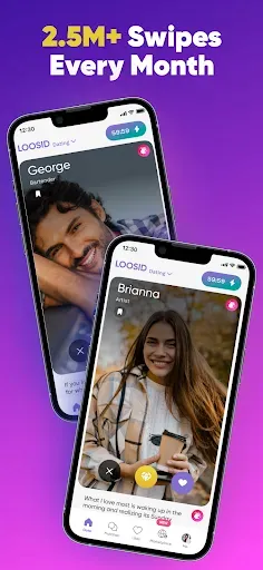 Скриншот 2 — Loosid: Sober Dating & Meetups