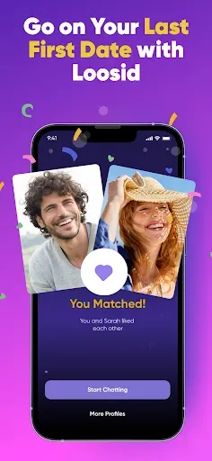 Скриншот 3 — Loosid: Sober Dating & Meetups