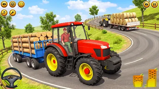 Скриншот 1 — Cargo Tractor Farmer Game