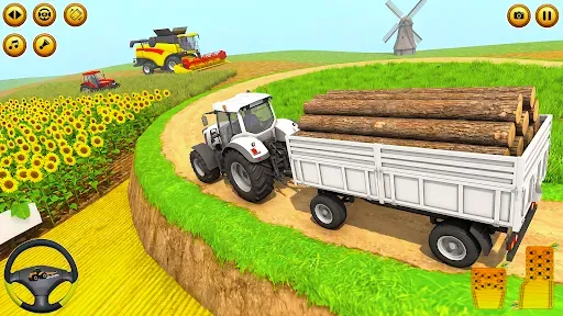 Скриншот 3 — Cargo Tractor Farmer Game