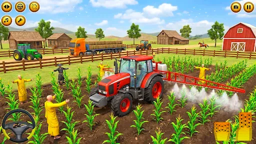 Скриншот 4 — Cargo Tractor Farmer Game