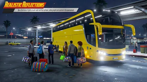 Скриншот 1 — Miami Bus Simulator: Bus Game