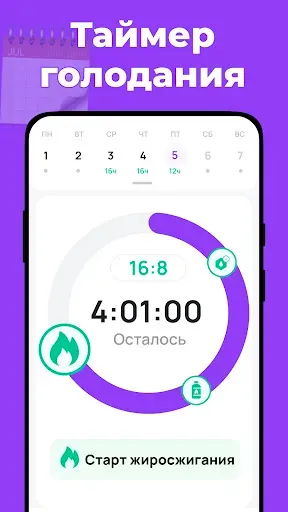 Скриншот 2 — Интервальное Голодание X: 16/8