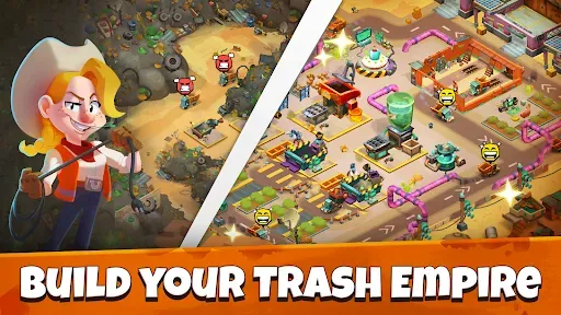 Скриншот 2 — Idle Junkyard Tycoon: Be Rich!