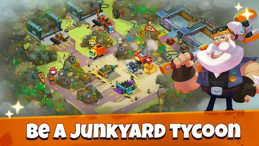 Скриншот 5 — Idle Junkyard Tycoon: Be Rich!
