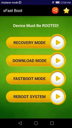 Скриншот 5 — Reboot into Recovery - xFast