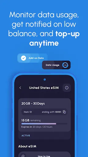 Скриншот 5 — Nomad eSIM: Prepaid Data Plan