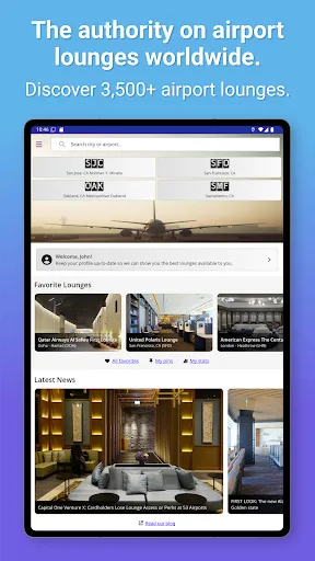 Скриншот 6 — LoungeReview: Airport Lounges