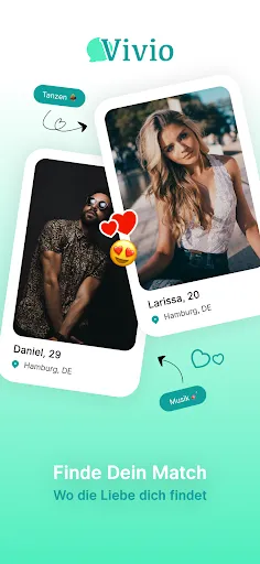 Скриншот 1 — Vivio - Chat, Flirt & Dating