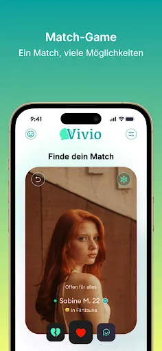 Скриншот 2 — Vivio - Chat, Flirt & Dating