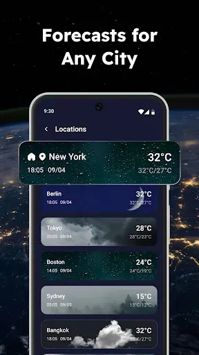 Скриншот 4 — Weather App-Radar & Alerts