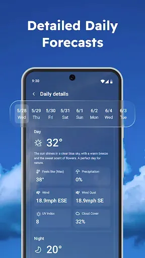 Скриншот 7 — Weather App-Radar & Alerts