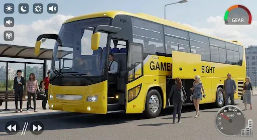 Скриншот 1 — bus games: Bus parking game