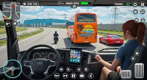 Скриншот 5 — bus games: Bus parking game