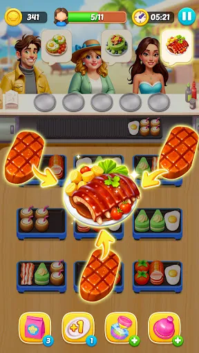 Скриншот 2 — Happy Sort Kitchen