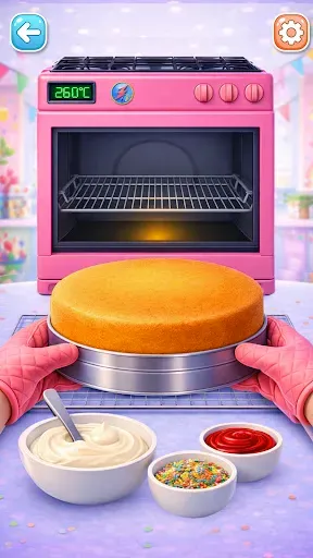 Скриншот 2 — Birthday Cake Maker: Cake Game