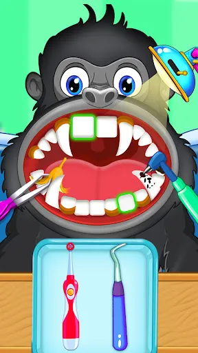 Скриншот 3 — Pet Doctor Dentist Teeth Game