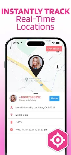 Скриншот 4 — Smart Family & Kids Locator