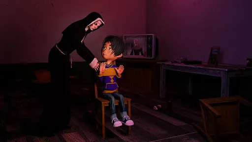 Скриншот 4 — Scary Granny Simulator Game 3D