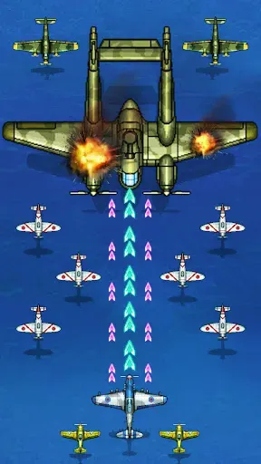 Скриншот 1 — 1940 - Arcade Shooting Game