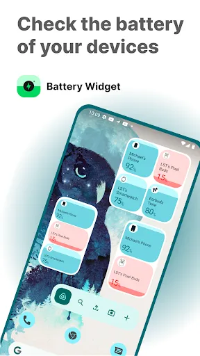 Скриншот 1 — Battery Widget