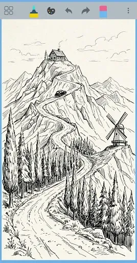 Скриншот 1 — Paint - Draw, Sketch & Art