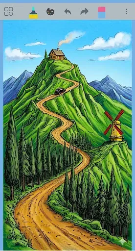 Скриншот 2 — Paint - Draw, Sketch & Art