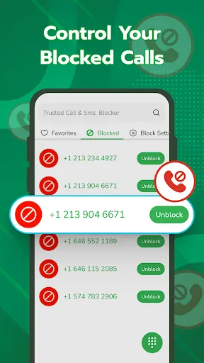 Скриншот 4 — Trusted Call & SMS, Blocker