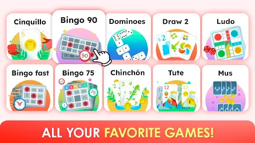 Скриншот 3 — Lua Chat: Bingo, Ludo & Cards