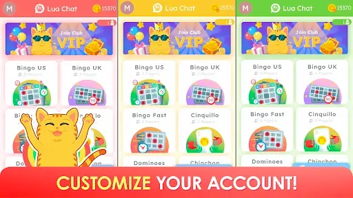 Скриншот 5 — Lua Chat: Bingo, Ludo & Cards