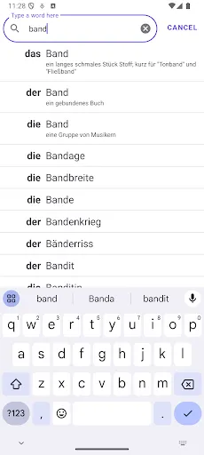 Скриншот 2 — Der Die Das