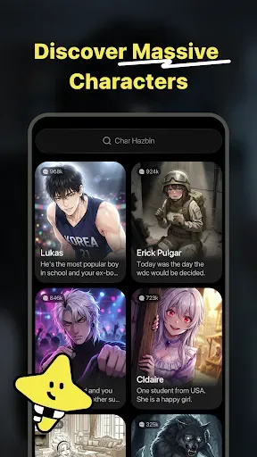 Скриншот 2 — Dootchi: Chat with AI Chars