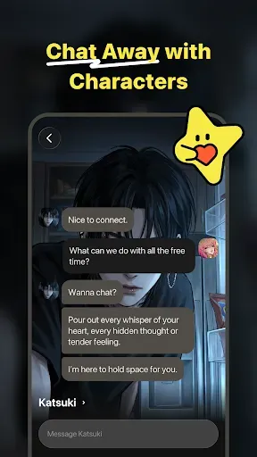 Скриншот 3 — Dootchi: Chat with AI Chars